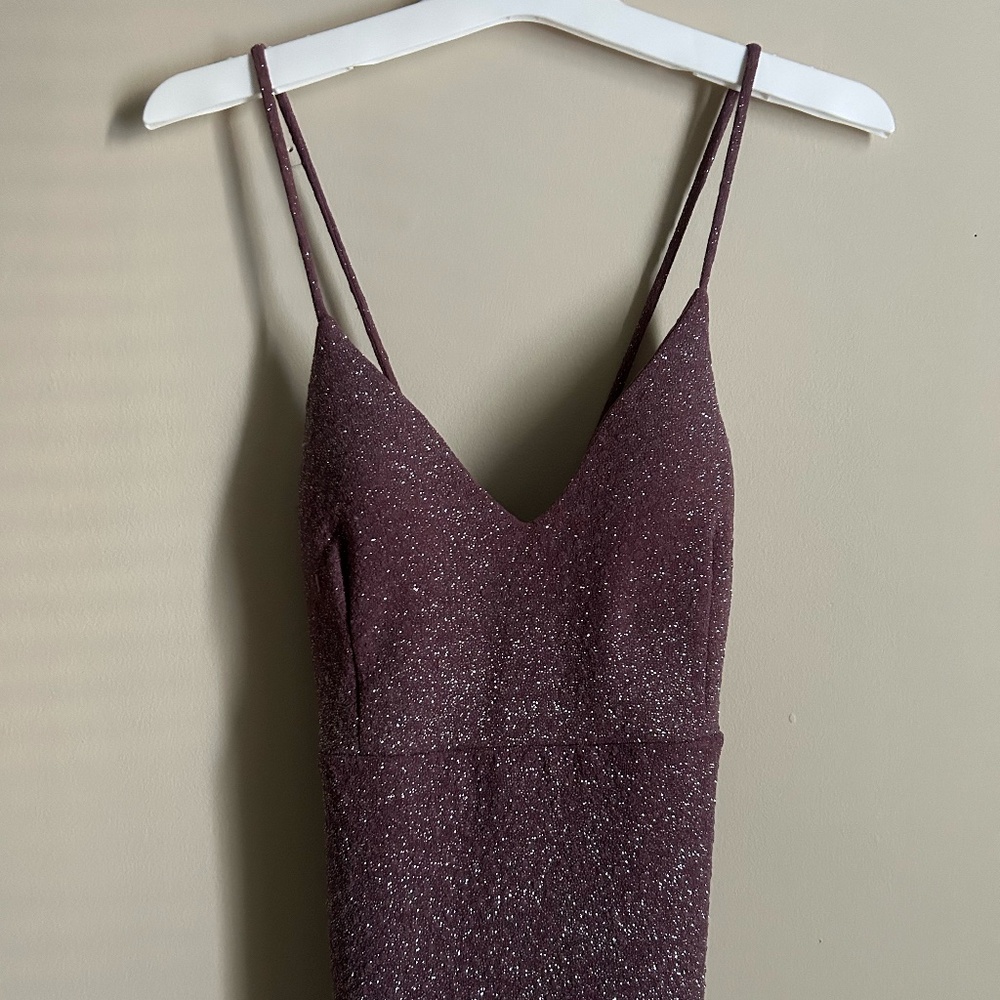 Pink Glitter Dress